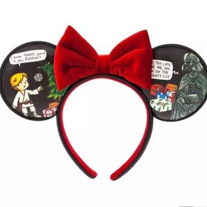 NEW Disney Star Wars Christmas Holiday Minnie Mouse Mickey Ears